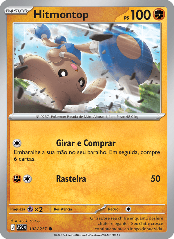 Hitmontop - 102/217