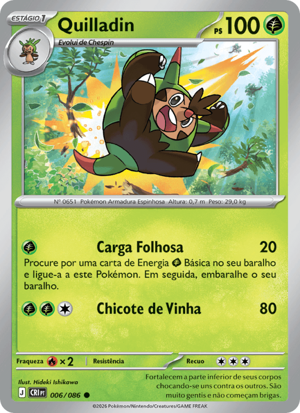 Quilladin - 006/86