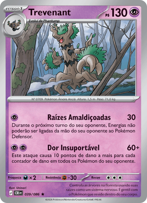 Trevenant - 039/86