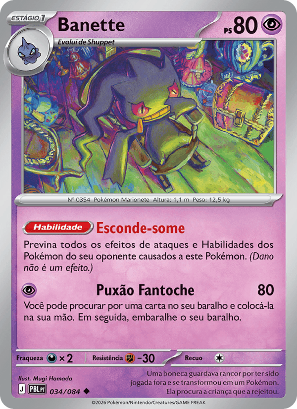 Banette - 034/84