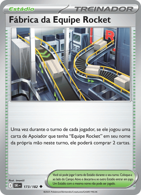 Fábrica da Equipe Rocket - 173/182